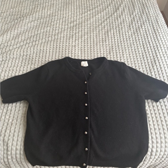 H&M Black Button-Up Cardigan - Picture 1 of 2